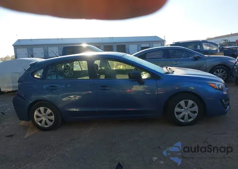 2016 Subaru Impreza 2.0I из США, поврежденный, VIN JF1GPAA64G8200626